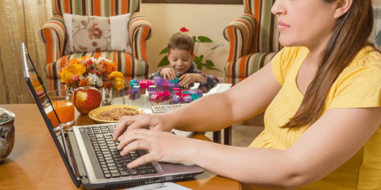 home office e filhos